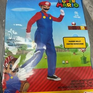 Super Mario Kids Costume - Blue and Red